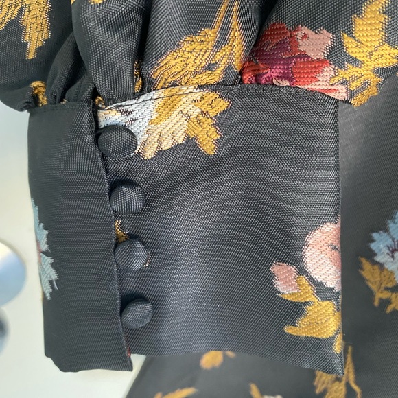 NWT Anthropologie Maeve Sculpted V-Neck A-Line Mini Dress Size 6 - Picture 6 of 13